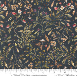 Woodland Floor in Indigo