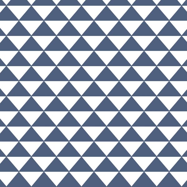 Triangle Mosaic in Midnight