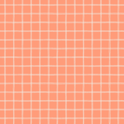 Minimal Grid in Coral Pink