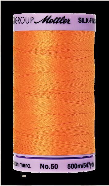 Pumpkin (9104-0122) - Silk Finish Cotton 50wt - 547 Yards