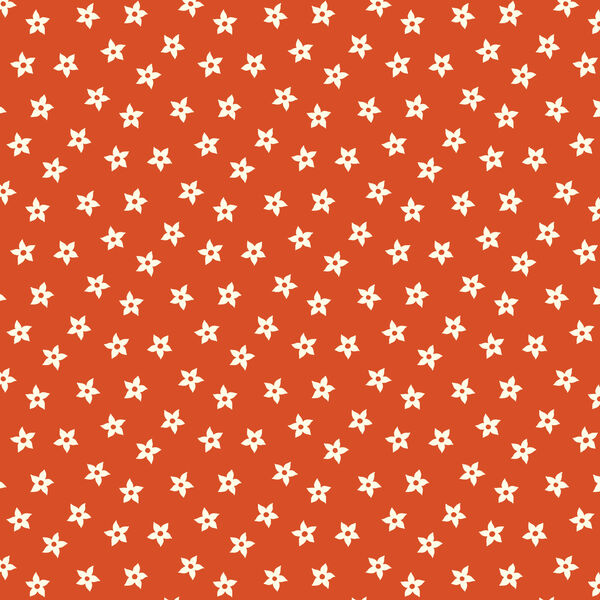 Star Flowers in Red