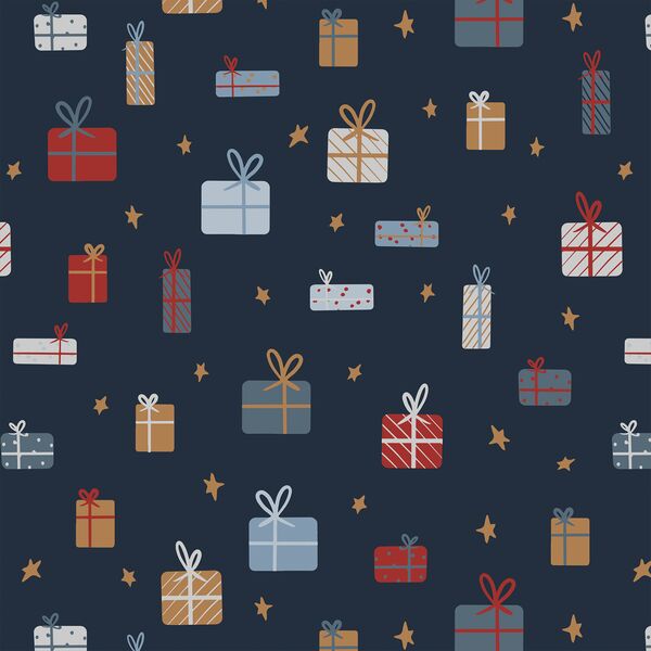 Presents in Dark Navy