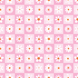 Daisies in Purple Orchid