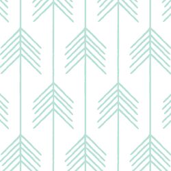 Vanes in Aloe on White