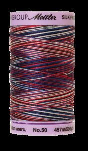 Patriotic (9085-9823) - Silk Finish Cotton Multi 50wt - 500 Yards
