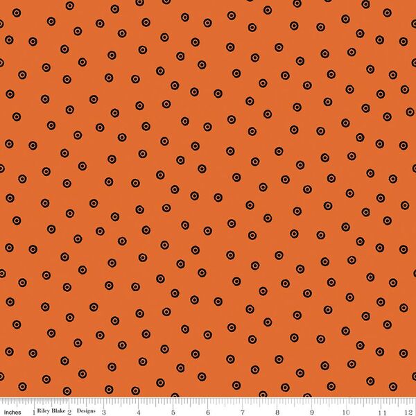Dress Dots in Orange