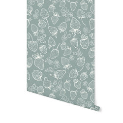 Berry Delight Sketch in Pewter Blue