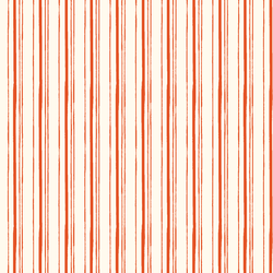 Sweet Peppermint Stripe in Jolly Red