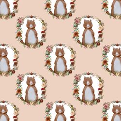 Small Woodland Bear in Shell