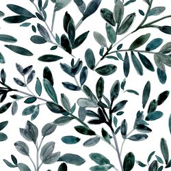 Sprigs in Deep Jade