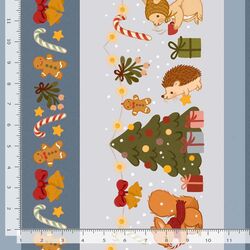 Forest Holiday Stripe in Multi