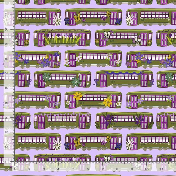 Streetcar Parade in Dahlia