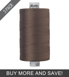 Pecan (9141-1223) - Silk Finish Cotton 40wt - 1094 Yards (3 Pack)