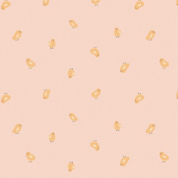 Tiny Chicks in Pastel Pink