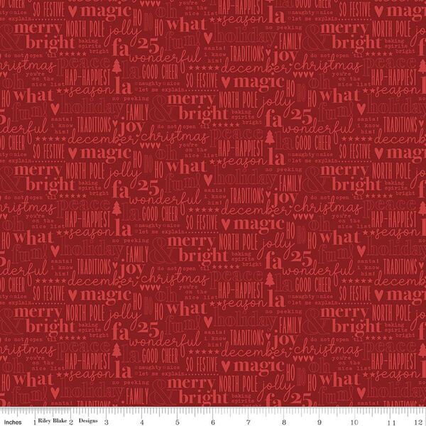 Text in Red