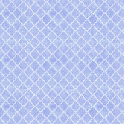 Scallop Grid in Blue