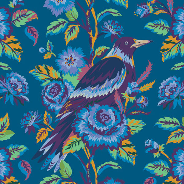 Bird of Roses in Nightfall