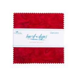 Expressions Batiks Hand-Dyes Citrus Splash 5" Square Pack