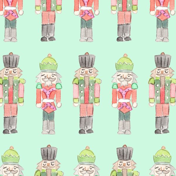 Nutcracker in Bright Mint