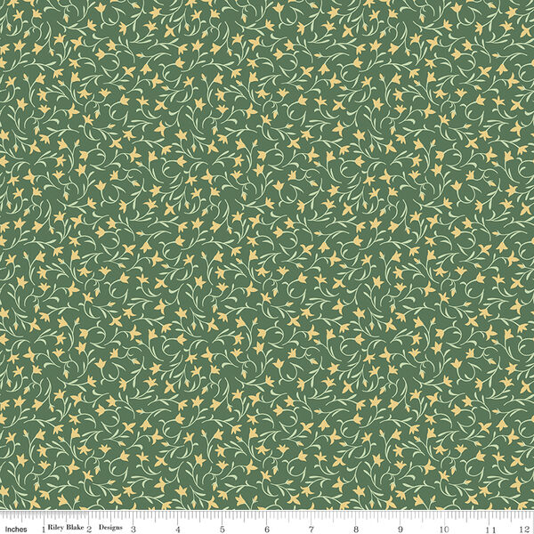Flower Toss in Green