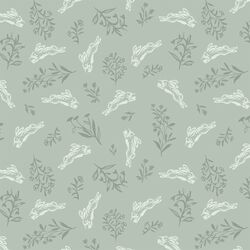 Meadow Bunnies in Sage