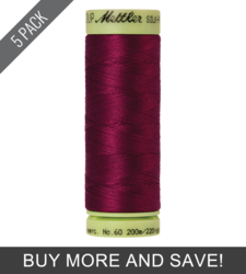 Pomegranate (9240-0869) - Silk Finish Cotton 60wt - 220 Yards (5 Pack)