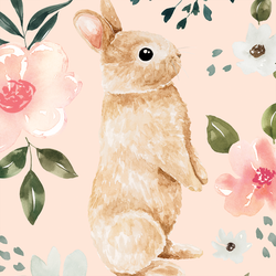 Large Bunny in Light Pink
