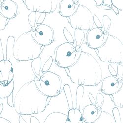 Large Bunny Sketches in Rain
