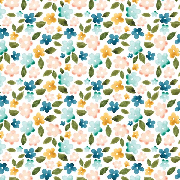 Little Blooming Floral in Summer