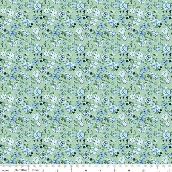 Floral in Green