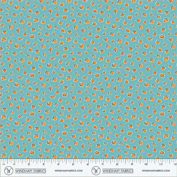 Rosebud in Turquoise