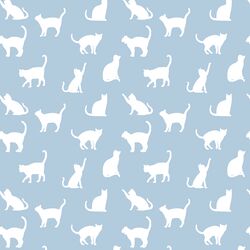 Cat Silhouette in Sky