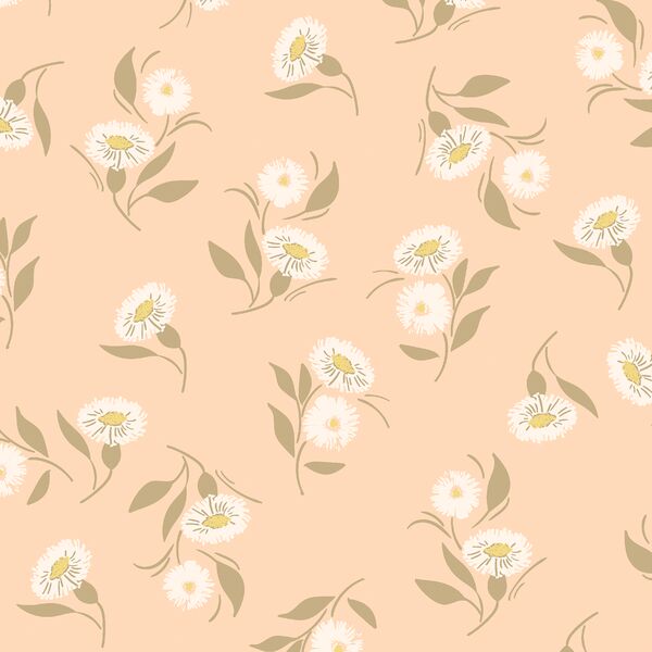 Scattered Dandelions in Peach