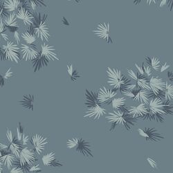 Scattered in Steel Blue