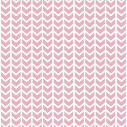 Broken Chevron in Carnation