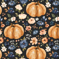 Meadow Pumpkins in Charcoal