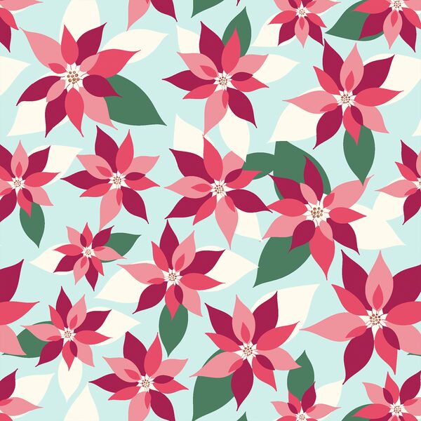 Poinsettia in Winter Sparkle
