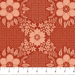 Embroidery in Tomato