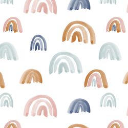 Scattered Rainbows in Sunrise