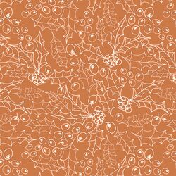 Holly Sketch in Russet