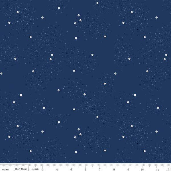 Dainty Daisy in Navy