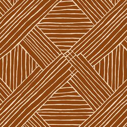 Diamond Stripe in Copper
