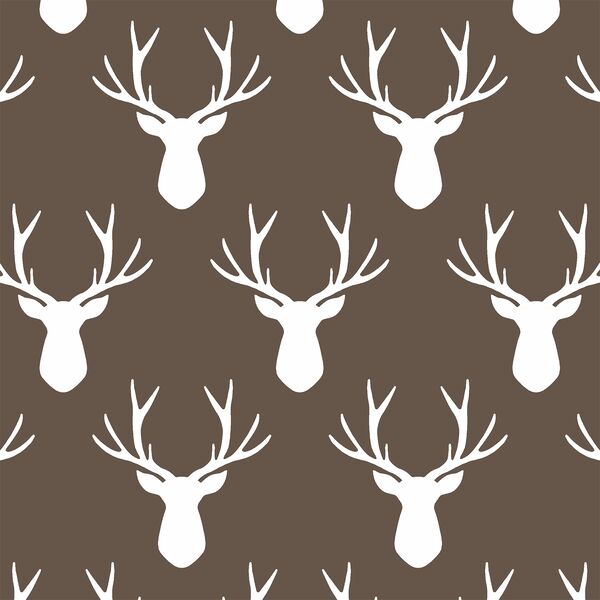 Stag Silhouette in Timber