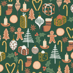 Christmas Treats in Pine Tree