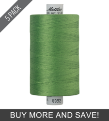 Bright Mint (9141-0092) - Silk Finish Cotton 40wt - 1094 Yards (5 Pack)