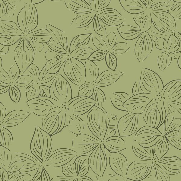Sketched Leaves in Ivy