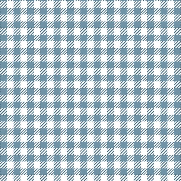 Small Buffalo Plaid in Marine