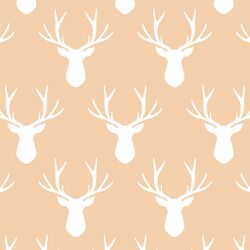Stag Silhouette in Nectar