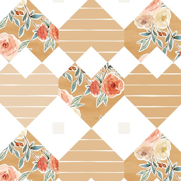 Patchwork in Golden Mustard