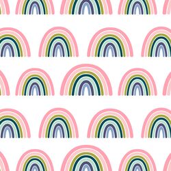 Always Rainbows in Spring Meadow